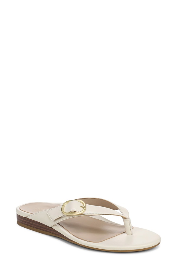 バイオニック レディース シューズ ヒール Vionic Ginny Flip Flop Ivory アイボリー｜ReVida 店