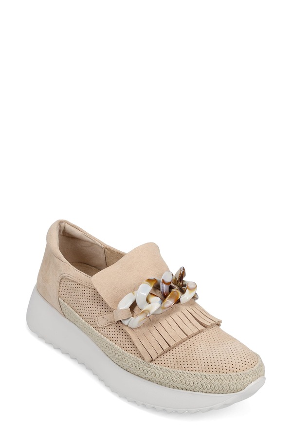 ベネリ レディース シューズ スニーカー プラットフォーム VANELi Qerene Platform Kiltie Sneaker Nude｜ReVida 店