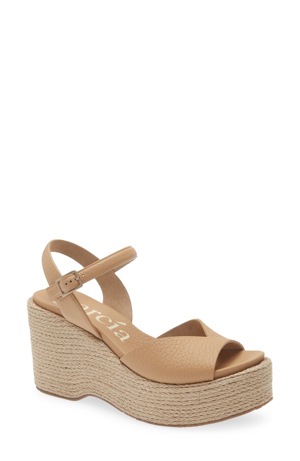 ペドロガルシア レディース シューズ 踵 プラットホーム サンダル アンクル Pedro Garcia Doinankle Straplatform Sandal Camel Cervo 駱駝