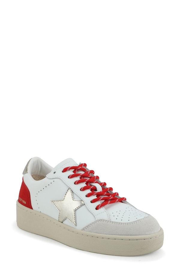 ヴィンテージハバナ レディース シューズ スニーカー Vintage Havana Noah Low Top Sneaker White/ Red Multi ホワイト｜ReVida 店