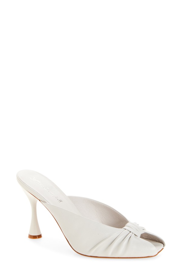 ジェフリー キャンベル レディース シューズ サンダル Jeffrey Campbell Twista Peep Toe Slide Sandal White ホワイト｜ReVida 店 36,920円