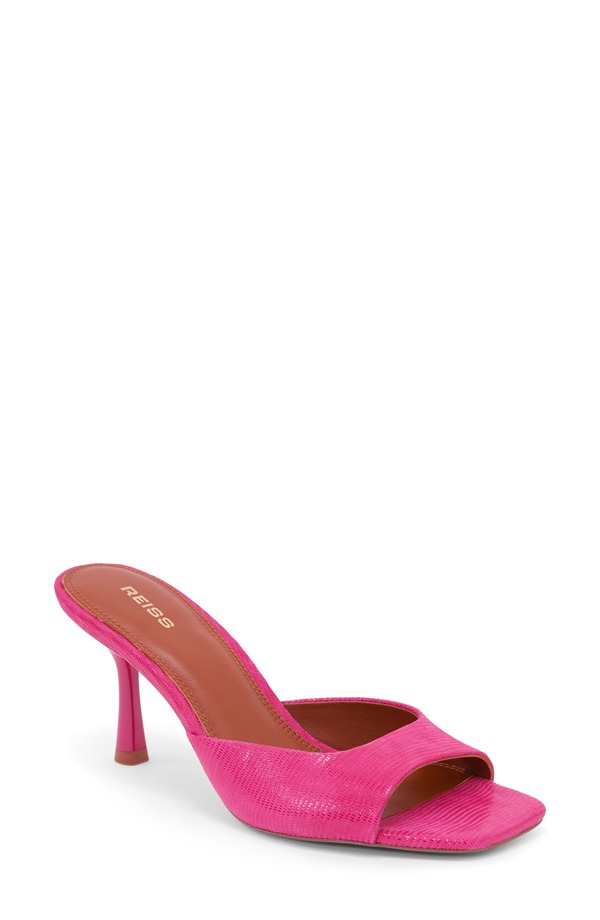 レイス レディース シューズ サンダル Reiss Yasmin Slide Sandal Pink サクラ色
