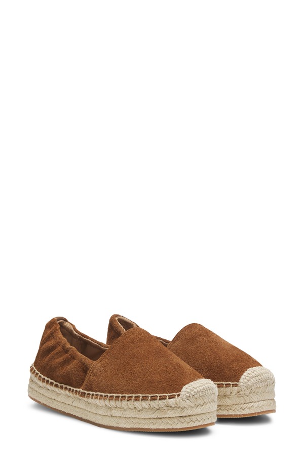 ボス レディース シューズ サンダル BOSS Madeira Espadrille Medium Brown ブラウン｜ReVida 店