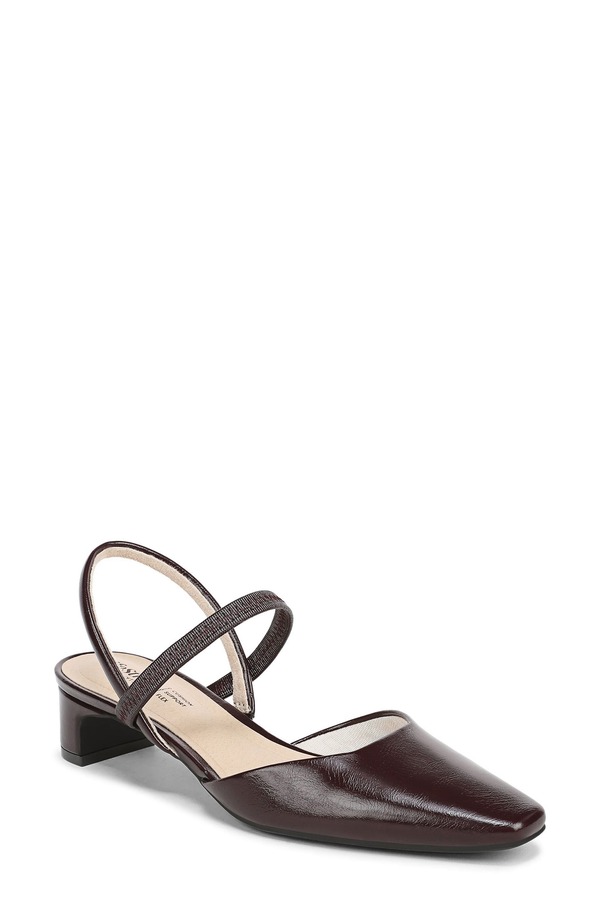 ライフストライド レディース シューズ ヒール LifeStride Lainey Slingback Pump Chocolate Plum プラム|ReVida 店
