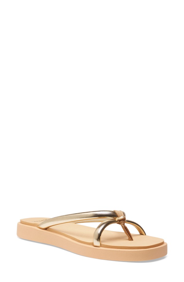 サヌーク レディース シューズ サンダル Sanuk Cove Haven Sandal Gold ゴールド