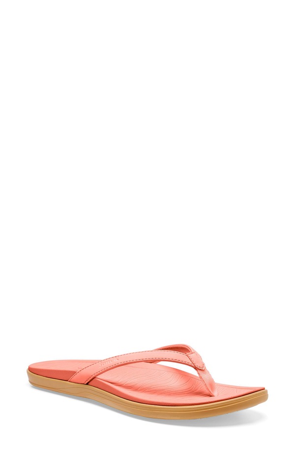 サヌーク レディース シューズ サンダル Sanuk Wave Whisper Flip Flop Coral Haze コーラル
