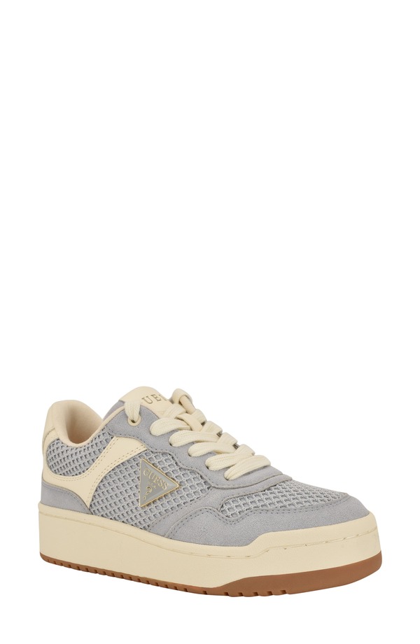 ゲス レディース シューズ スニーカー プラットホーム GUESS Miram Platform Sneaker Grey 薄墨色