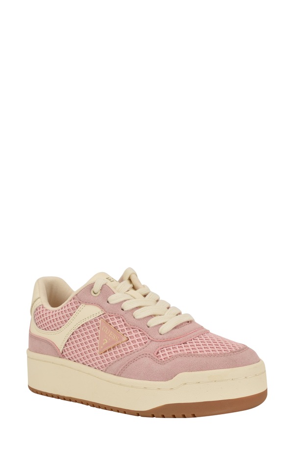 ゲス レディース シューズ スニーカー プラットホーム GUESS Miram Platform Sneaker Pink サクラ色