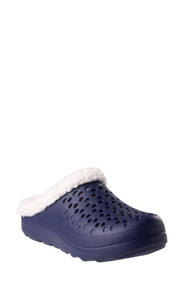 レヴィタライン レディース シューズ サンダル Revitalign Fusion Vitality Faux Fur Lined Clog Peacoat