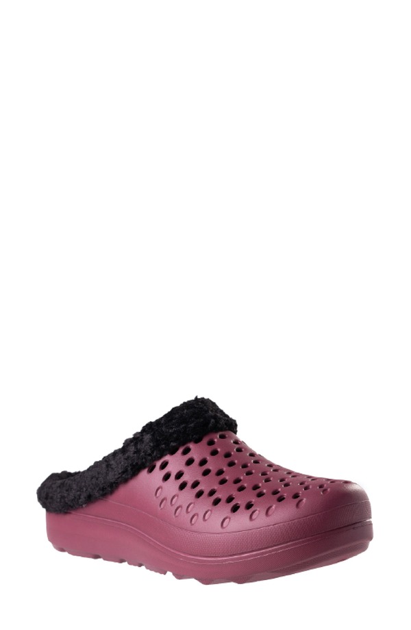 レヴィタライン レディース シューズ サンダル Revitalign Fusion Vitality Faux Fur Lined Clog Port Royale