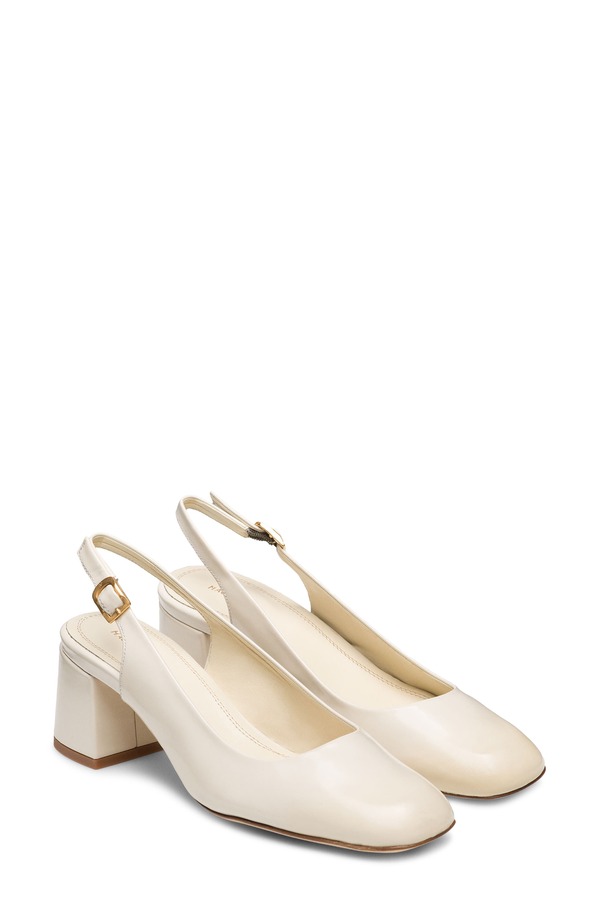 マグナーニ レディース シューズ 踵 Magnanni Stasia Slingback Pump Cream 皮膚軟化剤