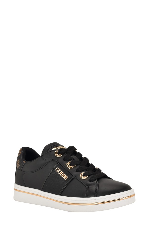 ゲス レディース シューズ スニーカー GUESStew Sneaker Black 黒いこと
