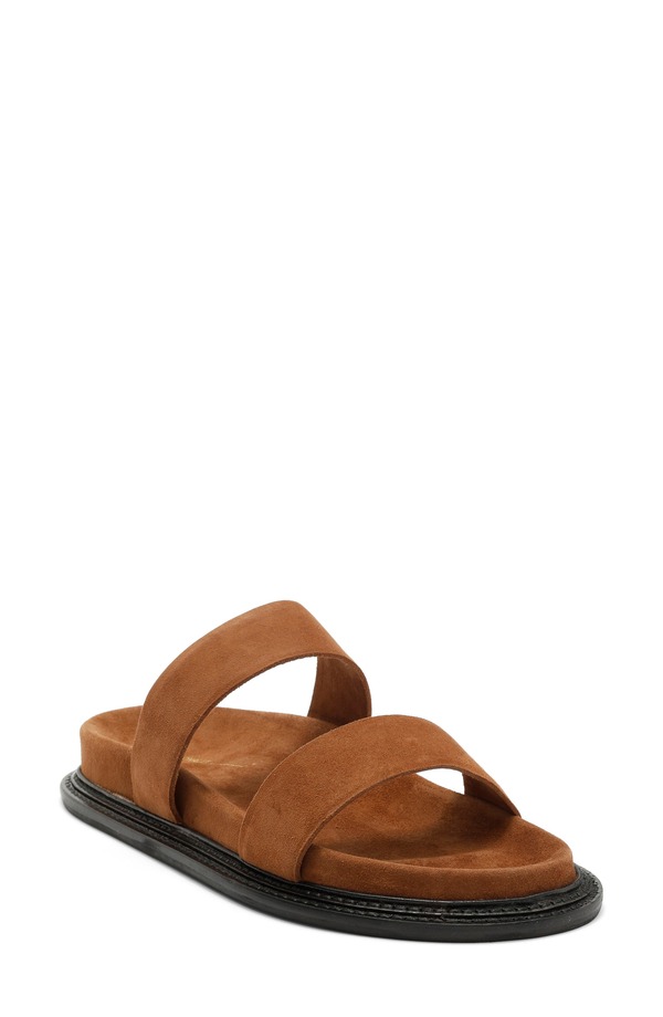 インテンショナリーブランク レディース シューズ 踵 サンダル INTENTIONALLY BLANK Jasmine Slide Sandal Mocha モカ