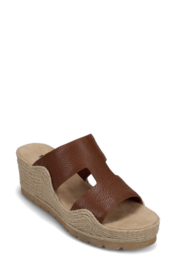ベネリ レディース シューズ 踵 プラットホーム サンダル VANELi Cyril Platform Wedge Sandal Cuoio