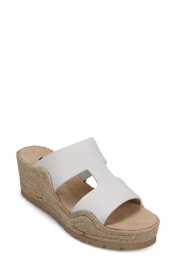 ベネリ レディース シューズ 踵 プラットホーム サンダル VANELi Cyril Platform Wedge Sandal White 白いこと