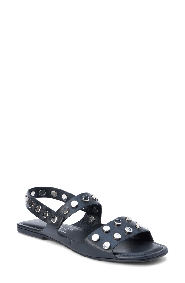 ココナッツバイマッテシィ レディース シューズ サンダル Coconuts by Matisse Kira Quarter Strap Sandal Black Leather 黒いこと