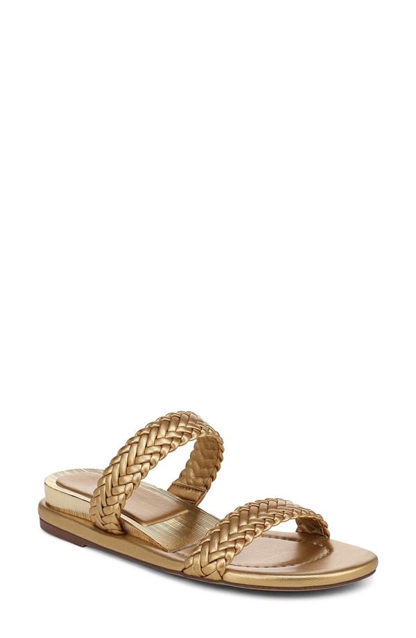 サルトバイフランコサルト レディース シューズ 踵 サンダル SARTO by Franco Sarto Maggie Two-Strap Wedge Sandal Gold ゴールド