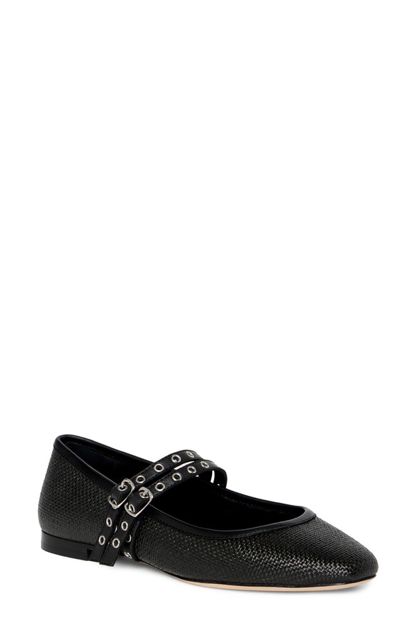 ページ レディース シューズ パンプス PAIGE Jackson Flat Black 黒いこと