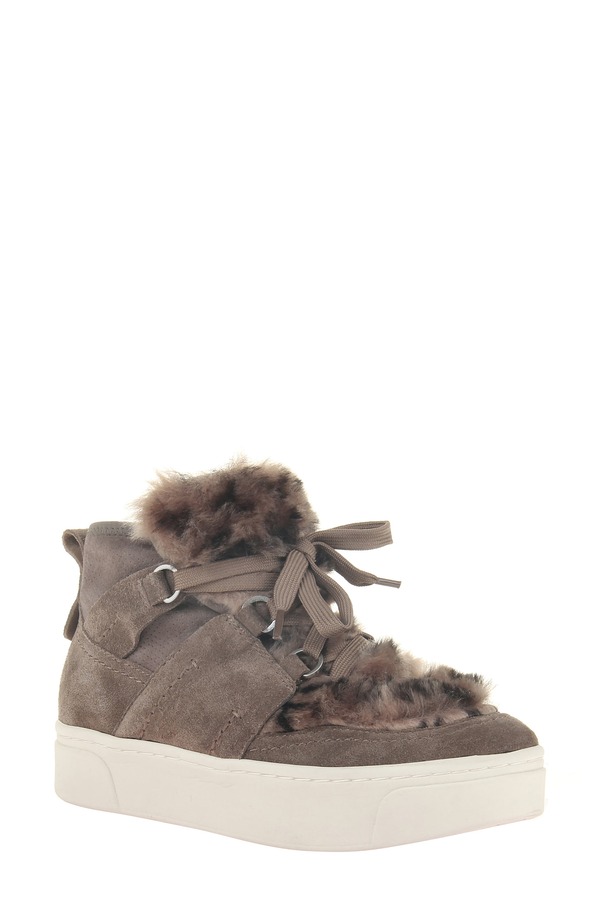 ネイキッドフィート レディース シューズ スニーカー プラットフォーム Naked Feet Evolution Platform Sneaker Brown Leather ブラウン|ReVida 店