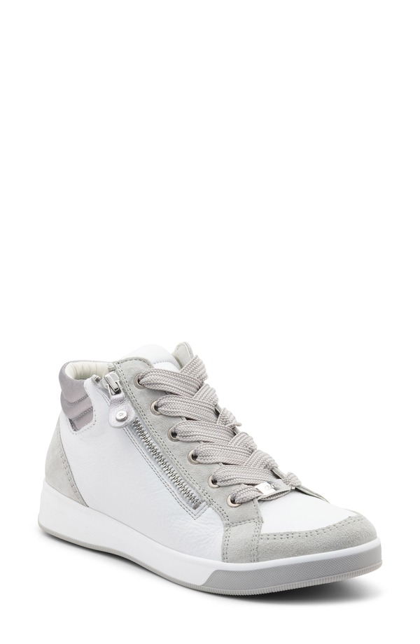 アラ レディース シューズ スニーカー ara Rei Sneaker White Leather ホワイト｜ReVida 店