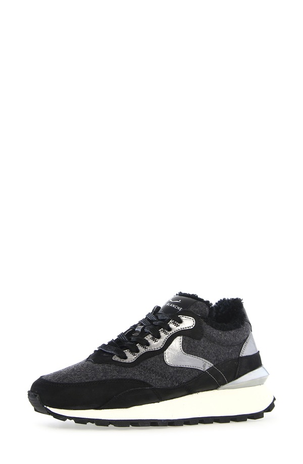 ボイルブランシェ レディース シューズ スニーカー Voile Blanche Awark Hype Faux Fur Sneaker Black 黒いこと
