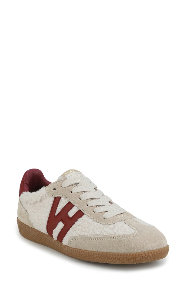 ヴィンテージハバナ レディース シューズ スニーカー なめし革 Vintage Havana Dreamer Faux-Shearling \u0026 Leather Sneaker Natural/ Beige ベージュ