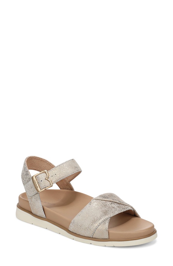 御医者さん・肩かけ レディース シューズ サンダル Dr. Scholl\u0027s Free To Move Quarter Strap Sandal Gold ゴールド