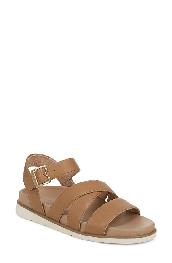 御医者さん・肩かけ レディース シューズ サンダル Dr. Scholl\u0027s Free Life Quarter Strap Sandal Saddle/ Tan タン