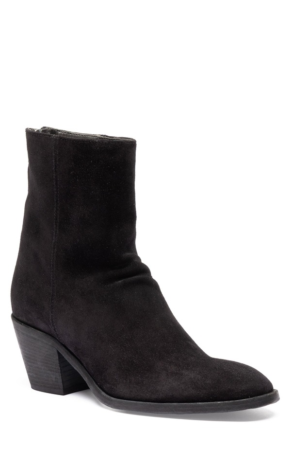 オフィチーネクリエイティブ レディース シューズ ブーツ・レインブーツ スエードクロス Officine Creative Sydne 010 Suede Pointed Toe Bootie Black 黒いこと