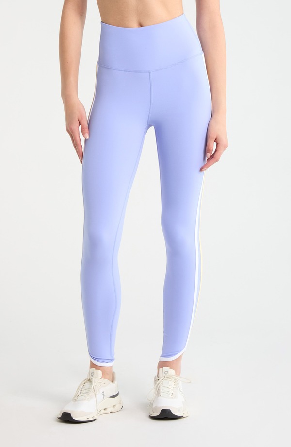 エムピージー レディース ボトムス カジュアルパンツ レギンス MPG Clouduo Stripe Leggings Jacaranda ストライプ｜ReVida 店