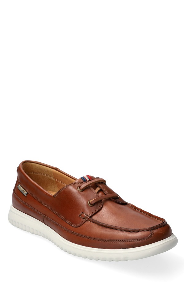 メフィスト メンズ シューズ スリッポン・ローファー Mephisto Trevis Boat Shoe Hazelnut