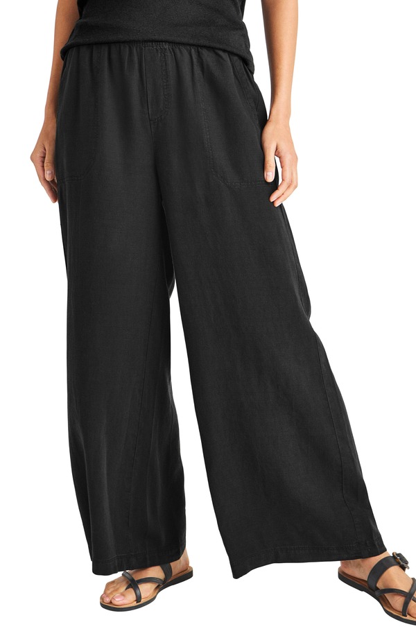 スプレンディット レディース ボトムス レギンス ズボン下 Splendid Angie Palazzo Pants Black 黒いこと