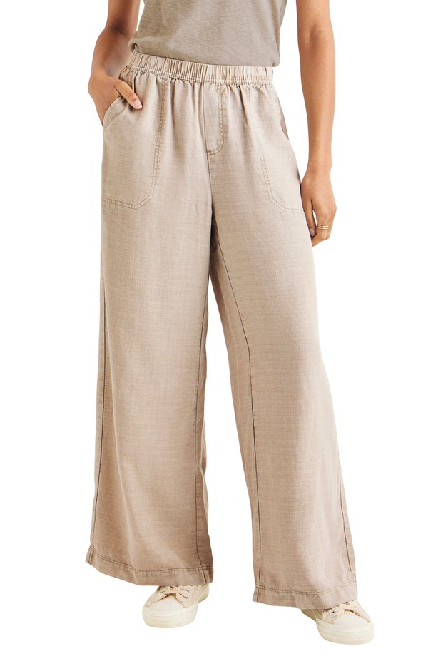 スプレンディット レディース ボトムス レギンス ズボン下 Splendid Angie Palazzo Pants Fawn