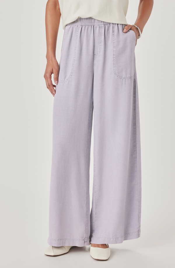 スプレンディット レディース ボトムス レギンス ズボン下 Splendid Angie Palazzo Pants Lavender Purple パープル