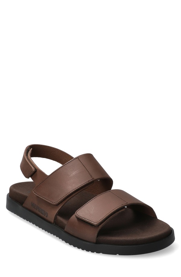 メフィスト メンズ シューズ サンダル Mephisto Gautier Sandal Brown 赤銅色