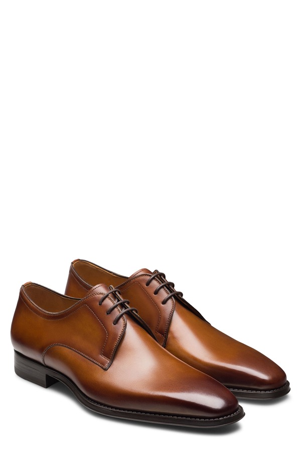 マグナーニ メンズ シューズ 力くらべ Magnanni Porto Derby Cuero