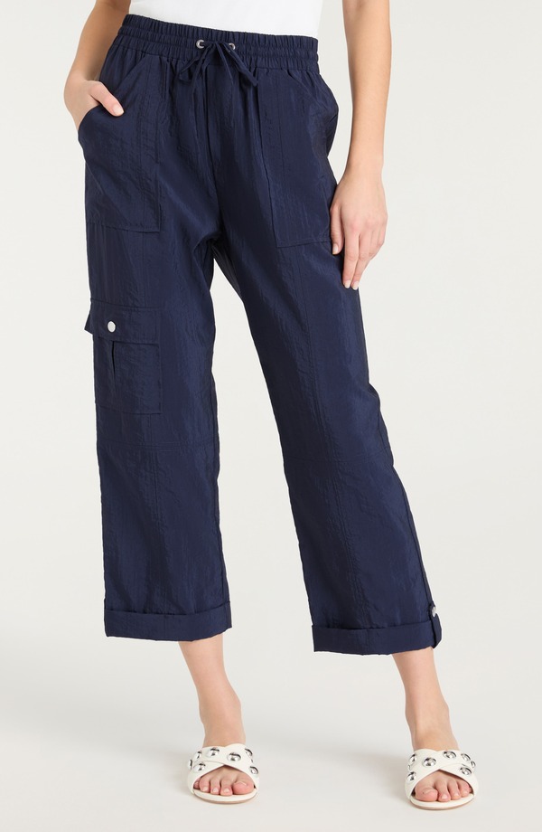 サンク セプト レディース ボトムス レギンス ズボン下 Cinq Sept Marlease Cropants Navy 米国海軍