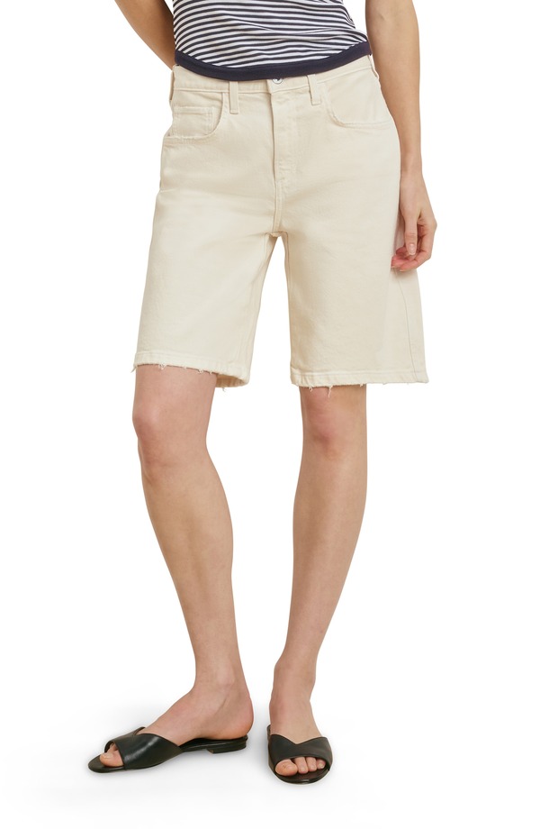 フェイバリット ドーター レディース ボトムス ジーンズズボン下 遊撃手ズボン下 Favorite Daughter The Tommy Bermuda Denim Shorts Gardenia ジーンズ