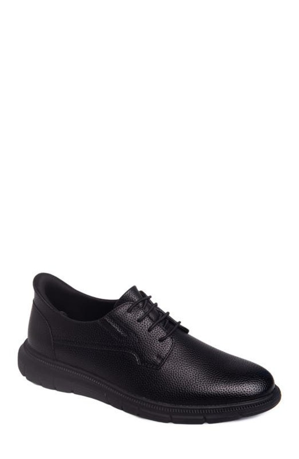 マークジョセフニューヨーク メンズ シューズ オックスフォード なめし革 Marc Joseph New York Cloud Street Hands Free Technology Leather Plain Toe Oxford Black Grainy Leather/Black 黒いこと