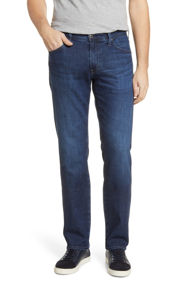エージー メンズ ボトムス デニムパンツ ストレート ジーンズ AGraduate Slim Straight Leg Jeans Crusade