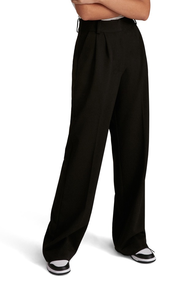 フェイバリット ドーター レディース ボトムス レギンス ズボン下 Favorite Daughter The Favorite Pant Pleat Pants Black 黒いこと