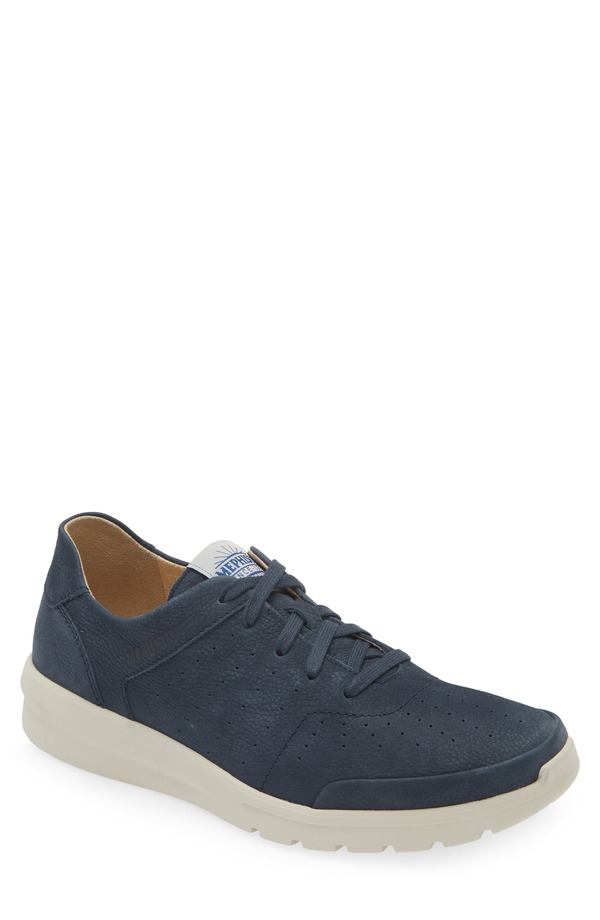 メフィスト メンズ シューズ スニーカー Mephisto Waren Sneaker Jeans Blue ブルー