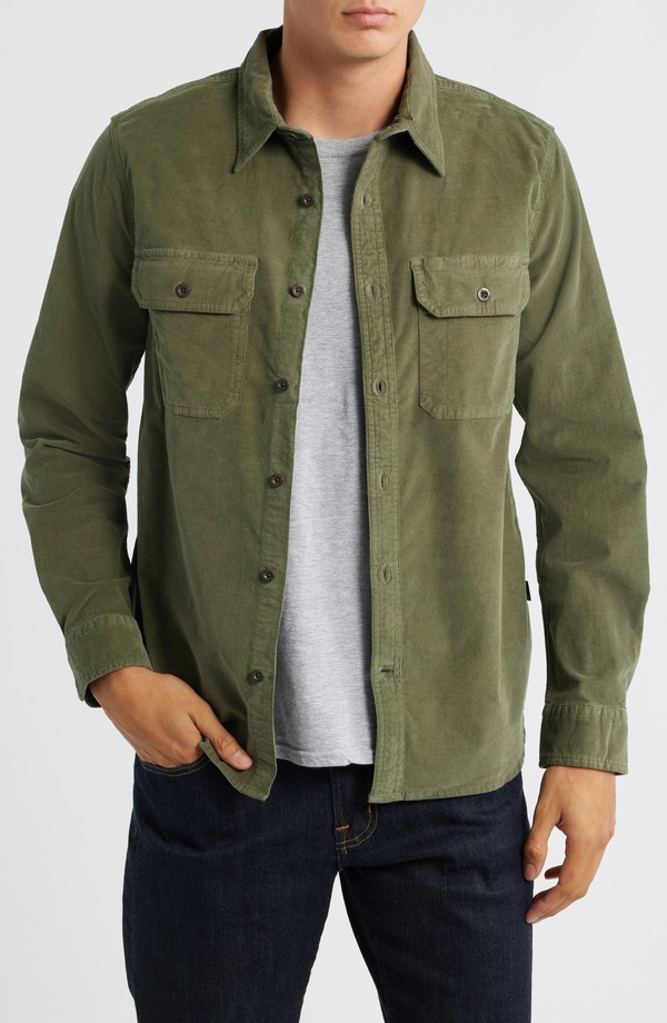 エージー メンズ トップス シャツ AG Curtis Classic Fit Button-Up Work Shirt Sulfurban Green グリーン