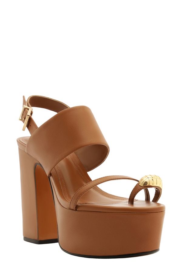 シュッツ レディース シューズ ヒール プラットフォーム サンダル Schutz Mandy Slingback Platform Sandal Miele