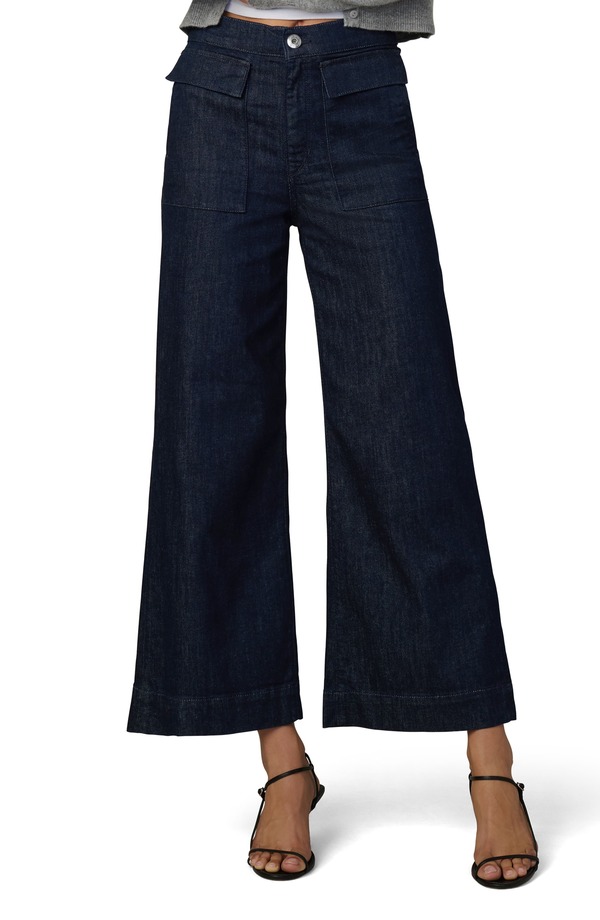 ジョーズ レディース ボトムス レギンス ワイドレッグ パンツ アンクル Joe's The Irina Patch Pocket Ankle Wide Leg Pants Rinse