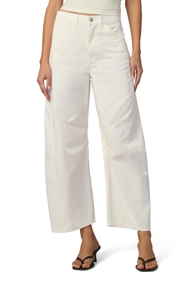 ジョーズ レディース ボトムス デニムパンツ ハイウエスト アンクル ジーンズ Joe's The Bowie High Waist Ankle Barrel Jeans Milk