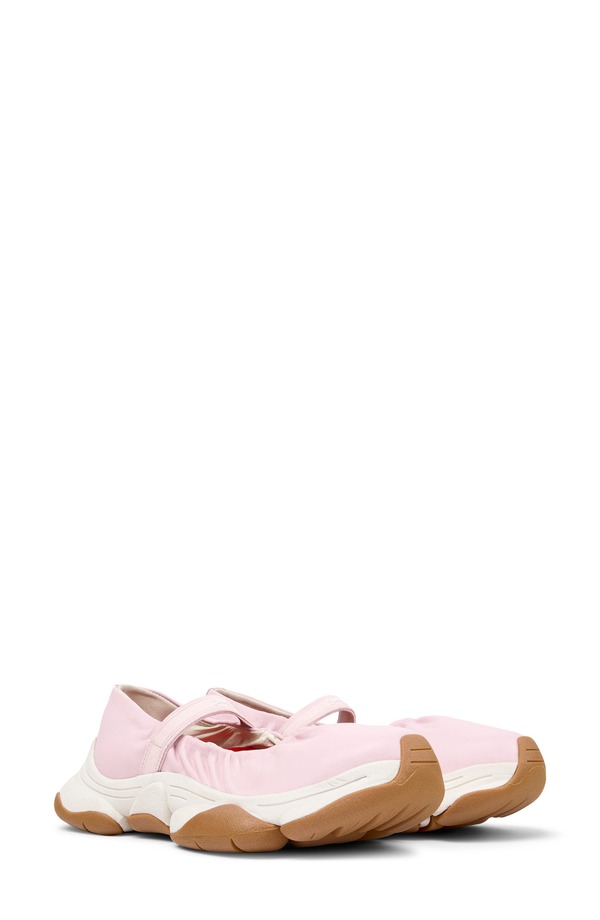 カンペール レディース シューズ スニーカー Camper Karst 2 Mary Jane Sneaker Light/ Pastel Pink サクラ色