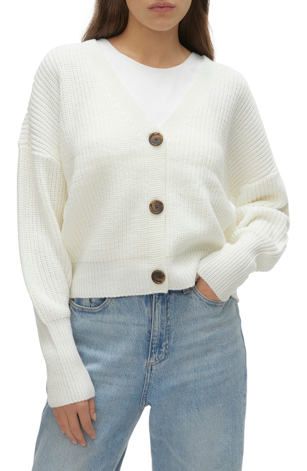 ヴェロモーダ レディース アウター パーカー・スウェット ジレー VERO MODA Lea Cardigan Cloudancer
