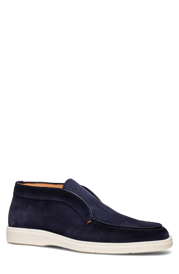 サントーニ メンズ シューズ ブーツ・レインブーツ Santoni Digits Chukka Bootie U60 - Blue 青碧