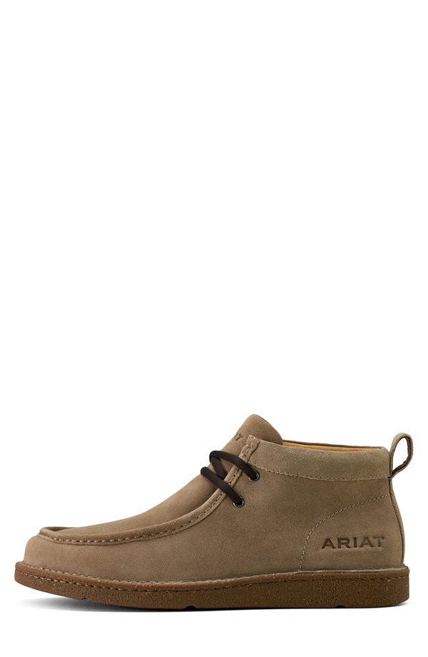 アリアト メンズ シューズ ブーツ・レインブーツ Ariat Clean Country Shoe Cinnamon Brown Suede ブラウン|ReVida 店